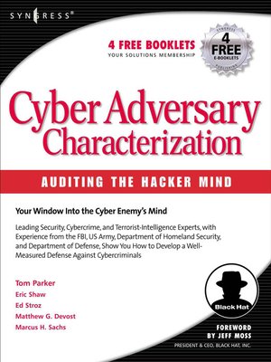 cover image of Cyber Adversary Characterization